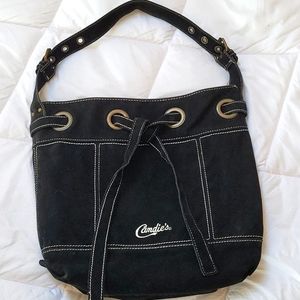 Candies Black Purse